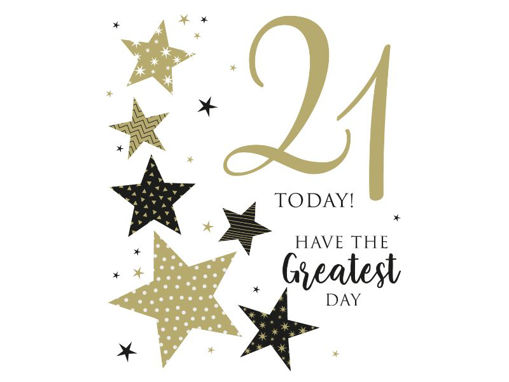 Picture of 21ST BIRTHDAY CARD